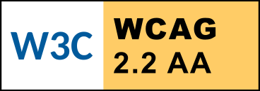 Valid WCAG 2.2 AA!