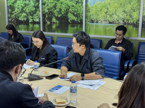 ส่วนส่งเสริมฯ เข้าร่วมประชุมคณะกรรมการบริหารโครงการศูนย์ศึกษาเรียนรู้ระบบนิเวศป่าชายเลนสิรินาถราชินี จังหวัดประจวบคีรีขันธ์