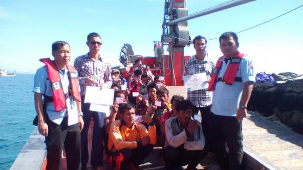 สอท. สบทช.๑ ออกทำการตรวจเรือประมง ตามมาตรการป้องกันการทำประมงผิดกฎหมายฯ (IUU. Fishing.)
