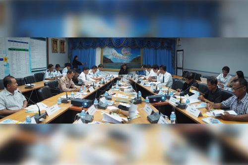สสส. สบทช.๑ จัดการประชุมคณะกรรมการทรัพยากรฯ จ.ตราด ครั้งที่ ๑/๒๕๖๐