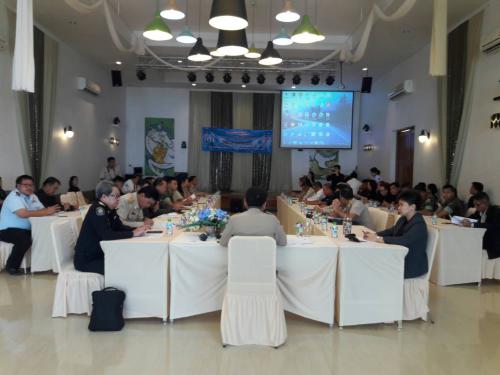หน่วยอนุรักษ์ทรัพยากรฯ จ.ตราด เข้าร่วมการประชุมหัวหน้าส่วนราชการฯลฯ จ.ตราด