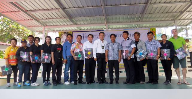 สอท. สบทช.1 จัดโครงการบริหารจัดการขยะทะเล หมู่ 3 ต.ชากพง อ.แกลง จ.ระยอง