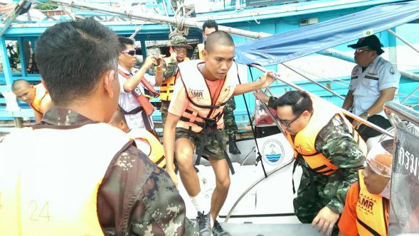 สบทช.1  เข้าร่วมการฝึกการป้องกันและบรรเทาสาธารณภัย จ.ระยอง ประจำปี 2560