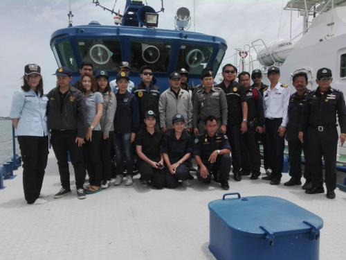 สอท. สบทช.1 ได้เข้าร่วมตรวจบูรณาการเรือประมงทะเล ครั้งที 10/2560