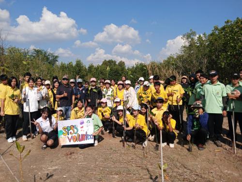 สอป. สทช.1 ร่วมจัดกิจกรรมปลูกเสริมป่าชายเลน พื้นที่หมู่ 8 เนินฆ้อ จ.ระยอง
