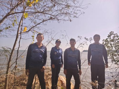 ศบปล.ตราด ลาดตระเวนป้องกันเฝ้าระวังรักษาพื้นที่ป่าชายเลน ผ่านระบบ SMART Mangrove Patrol