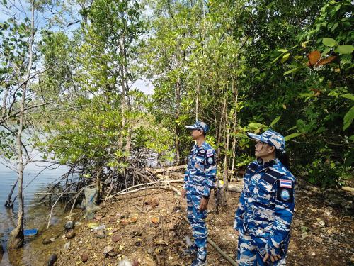ศบปล.ตราด ลาดตระเวนป้องกันเฝ้าระวังรักษาพื้นที่ป่าชายเลน ผ่านระบบ SMART Mangrove Patrol
