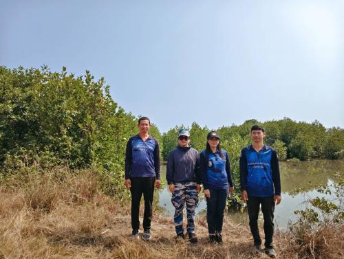 ศบปล.ตราด ลาดตระเวนป้องกันเฝ้าระวังรักษาพื้นที่ป่าชายเลน ผ่านระบบ SMART Mangrove Patrol