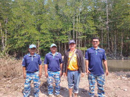 ศบปล.จันทบุรี ออกลาดตระเวนเชิงคุณภาพเพื่อป้องกันรักษาป่า ท้องที่ตำบลบางชัน