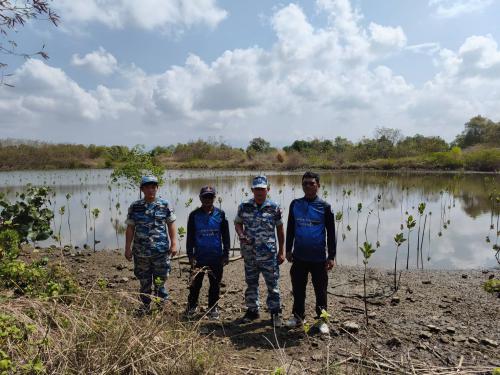 ศบปล.จันทบุรี ลาดตระเวนเชิงคุณภาพเพื่อป้องกันรักษาป่า บริเวณท้องที่ ต.บางสะเก้า