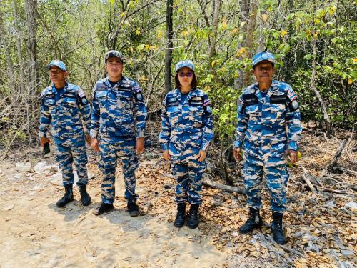 ศบปล.ระยอง รลาดตระเวนป่าชายเลนเชิงคุณภาพผ่านระบบ SMART Mangrove Patrol