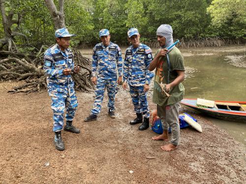 ศบปล.ระยอง ลาดตระเวนป่าชายเลนเชิงคุณภาพผ่านระบบ SMART Mangrove Patrol