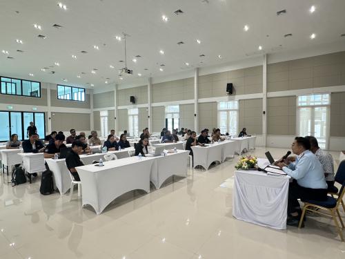 สทช.1 จัดการประชุมรับฟังความคิดเห็นและข้อเสนอแนะ ต่อ (ร่าง) รายงานสถานการณ์ด้านทรัพยากรทางทะเลและชายฝั่งและการกัดเซาะชายฝั่ง จังหวัดจันทบุรี