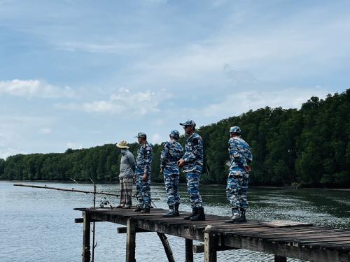 ศบปล.ระยอง ลาดตระเวนป่าชายเลนเชิงคุณภาพผ่านระบบ SMART Mangrove Patrol