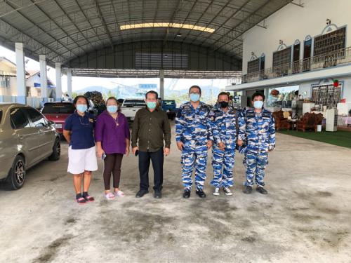 ร่วมชุมชนเฝ้าระวังการลักลอบใช้เครื่องมือประมงผิดกฎหมายในอ่าวขนอม