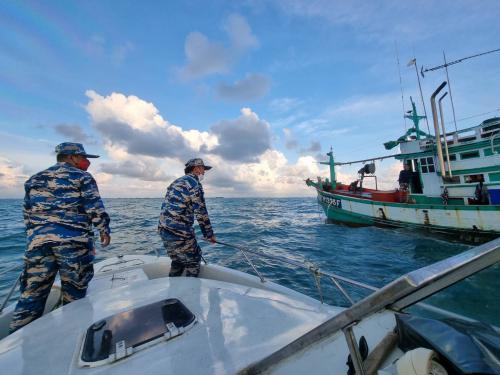 สอท. ออกปฏิบัติการ Smart Marine Patrol พื้นที่หมู่เกาะกระ จ.นครศรีธรรมราช