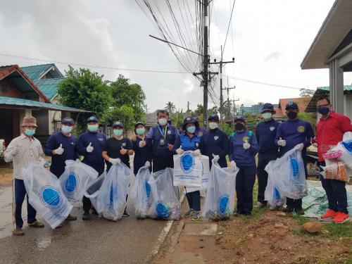 ศอทล.สงขลา จัดกิจกรรมจัดทำมาตราการลดปริมาณขยะตามหลักวิชาการ ในพื้นที่ชุมชนชายฝั่ง บ้านใหม่ หมู่ ๑ ต.สทิงหม้อ อ.สิงหนคร จ.สงขลา