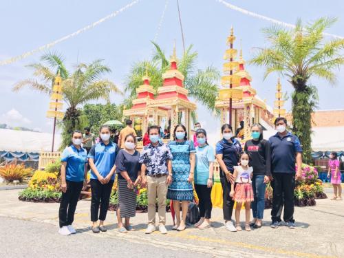 สทช.๕ ร่วมสืบสานประเพณีวันว่าง ขึ้นเบญจาสรงน้ำสามสมเด็จเจ้าแห่งลุ่มทะเลสาบสงขลา