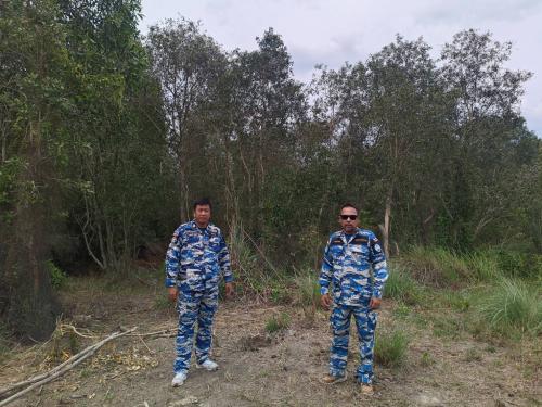 ศบปล.สข. ออกปฏิบัติงานลาดตระเวน ป้องกันเฝ้าระวังรักษาพื้นที่ป่าชายเลน ผ่านระบบ SMART Mangrove Patrol ท้องที่ อ.สทิงพระ เเละ อ.กระแสสินธุ์ จ.สงขลา