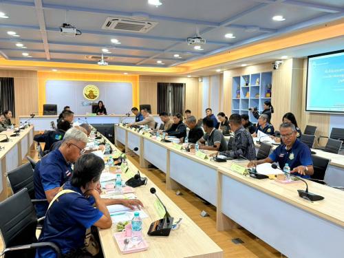 สทช.๕ จัดการประชุมคณะกรรมการทรัพยากรทางทะเลและชายฝั่งจังหวัดพัทลุง ครั้งที่ ๒/๒๕๖๙