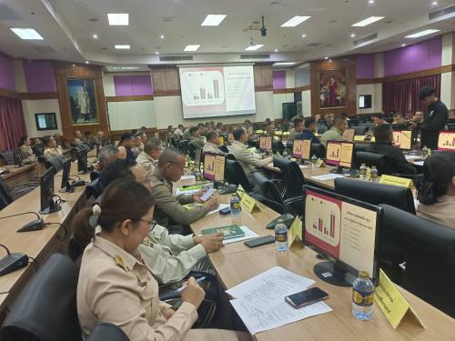ผอ.ศบปล.นศ. เข้าร่วมประชุมคณะกรรมการรักษาความมั่นคงและความสงบเรียบร้อยจังหวัดนครศรีธรรมราช ประจำเดือนกันยายน ๒๕๖๙