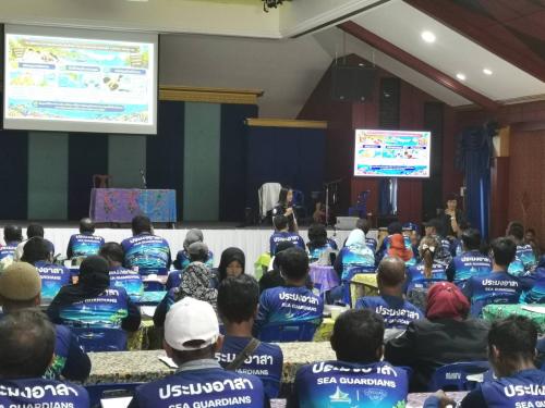 สอท. ร่วมเป็นวิทยากรบรรยายในหัวข้อ “ร่างระเบียบหลักเกณฑ์การรับรองเขตพื้นที่จัดการทางทะเลโดยชุมชน (LMMAs)"