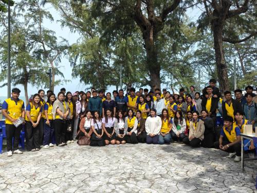 เจ้าหน้าที่ สอท. ร่วมเป็นวิทยากรบรรยายให้ความรู้ ในการอนุรักษ์ทรัพยากรทางทะเลและชายฝั่ง แก่นักศึกษา มทร.ศรีวิชัย ในโครงการอบรมเชิงปฏิบัติการ เรื่อง “โครงการสร้างสรรค์งานศิลป์จากวัสดุธรรมชาติชายฝั่งทะเลเพื่อการอนุรักษ์สิ่งแวดล้อม”