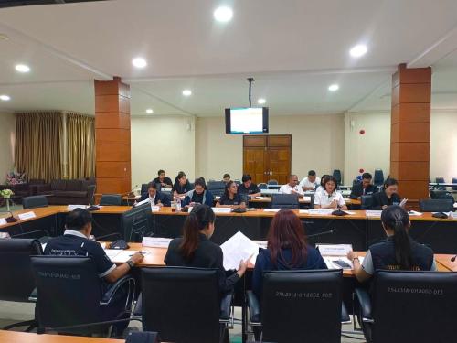 ผอ.ศบปล.นศ. เข้าร่วมประชุมเพื่อสรุปผลการดำเนินงานภายใต้แผนปฏิบัติการเพื่อแก้ไขและพัฒนาสิ่งแวดล้อมโครงการบรรเทาอุทกภัยเมืองนครศรีธรรมราชอันเนื่องมาจากพระราชดำริ