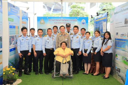สำนักอนุรักษ์ทรัพยากรทางทะเลและชายฝั่งจัดเจ้าหน้าที่พร้อมเรือทรัพยากรฯ เข้าร่วมสนับสนุนคณะนายกรัฐมนตรีที่เดินทางมาตรวจราชการ