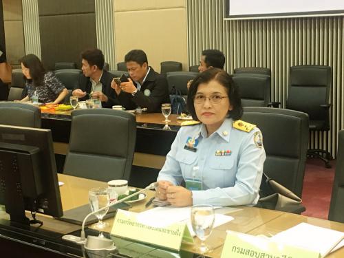 สำนักอนุรักษ์ทรัพยากรทางทะเลและชายฝั่ง โดย นางสุมนา ขจรวัฒนากุล ผู้อำนวยการสำนักฯ