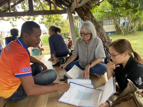 ลงพื้นที่จังหวัดนครศรีธรรมราชเพื่อเก็บข้อมูลผู้ใช้ประโยชน์จากทรัพยากรในเขตพื้นที่คุ้มครองทางทะเลและชายฝั่งหมู่เกาะกระ