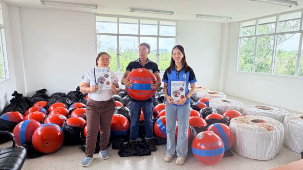 ตรวจรับพัสดุโครงการบริหารจัดการและซ่อมแซมทุ่นเพื่อการอนุรักษ์ทรัพยากรทางทะเล ประจำปีงบประมาณ พ.ศ. 2569 ด้วยวิธีประกวดราคาอิเล็กทรอนิกส์ (e-bidding) งวดที่ 2 (ฝั่งอ่าวไทย)