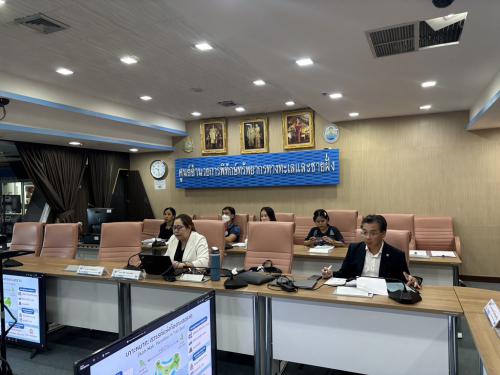 ประชุม เพื่อรับฟังความคิดเห็น (ร่าง) แผนบริหารจัดการการใช้ประโยชน์ทางทะเลและชายฝั่งเพื่อขับเคลื่อนเศรษฐกิจสีน้ำเงิน (Blue Economy) พื้นที่เกาะหมาก อำเภอเกาะกูด จังหวัดตราด ระยะเวลา 3 ปี (พ.ศ.2569 – 2571)