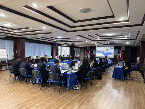 ประชุมการพัฒนาแนวทางปฏิบัติแห่งชาติว่าด้วยการจัดการขยะและของเสีย บริเวณท่าเทียบเรือประมงในประเทศไทย