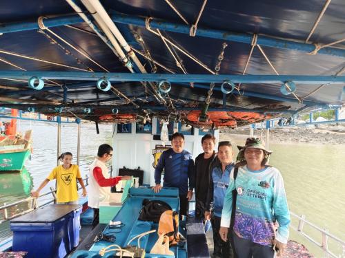 ลงพื้นที่ตรวจสอบจุดจัดวางปะการังเทียม ประจำปีงบประมาณ พ.ศ. 2569